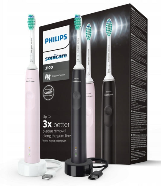 ZESTAW 2x SZCZOTECZKA ELEKTRYCZNA SONICZNA PHILIPS SONICARE HX3675/15(ZESTAW 2x SZCZOTECZKA ELEKTRYCZNA SONICZNA PHILIPS SONICARE HX3675/15)