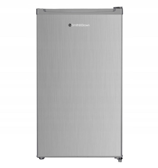 Mała lodówka podblatowa hotelowa 85cm 90L SmithBrown SFTTF-411-SE3 srebrna(Mała lodówka podblatowa hotelowa 85cm 90L SmithBrown SFTTF-411-SE3 srebrna)