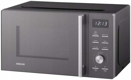 MIKROFALÓWKA KUCHENKA MIKROFALOWA SENCOR 20L 700W 25,5CM 8 PROGRAMÓW CZARNA(MIKROFALÓWKA KUCHENKA MIKROFALOWA SENCOR 20L 700W 25，5CM 8 PROGRAMÓW CZARNA)